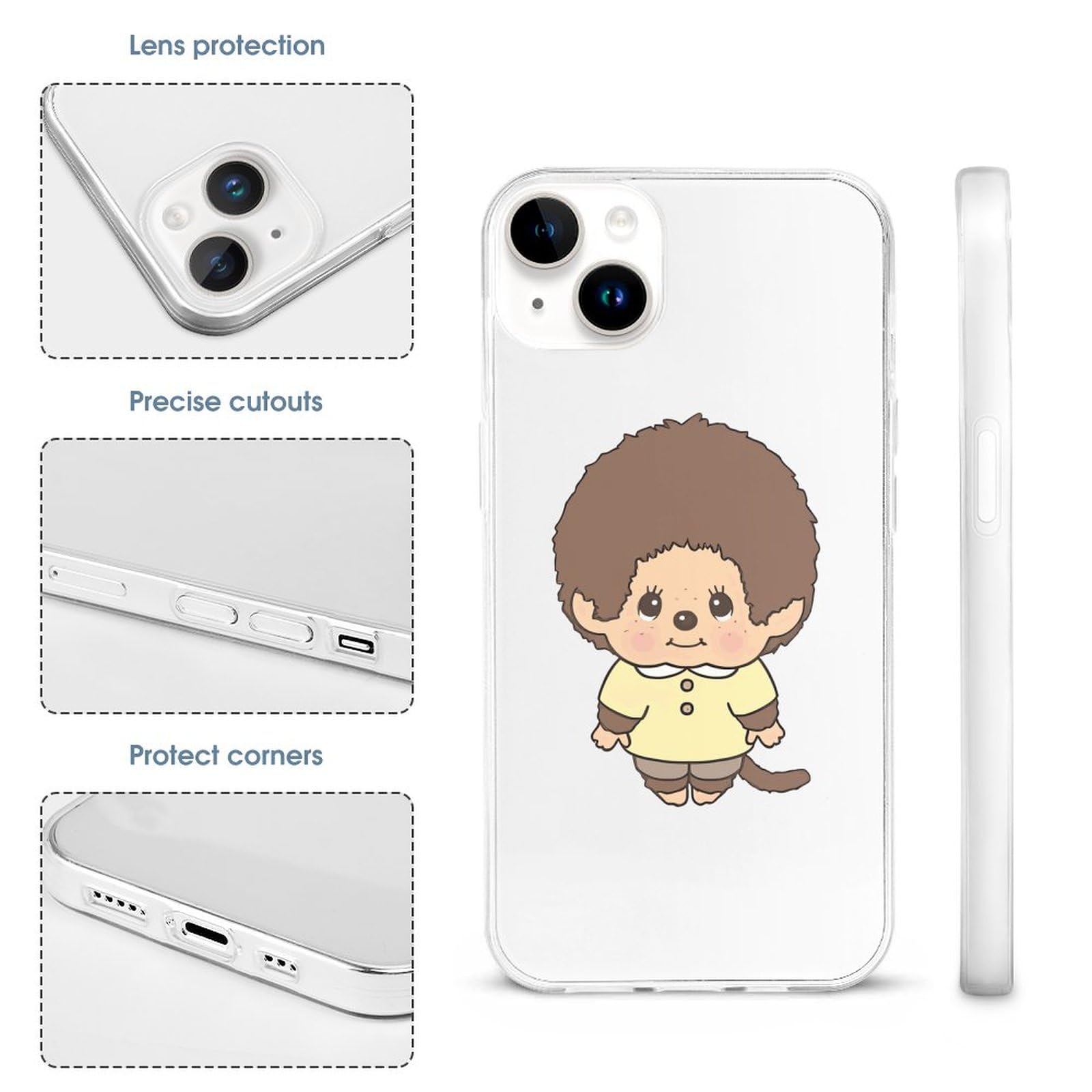 Amazon.co.jp: モンチッチ IPhone15/IPhone15 Plus/iPhone 15 Pro